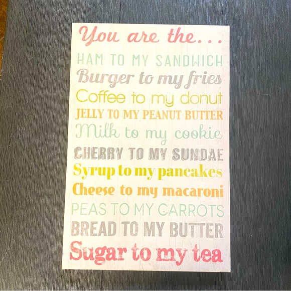 Couples Valentines or anniversary wall decor - Picture 1 of 3